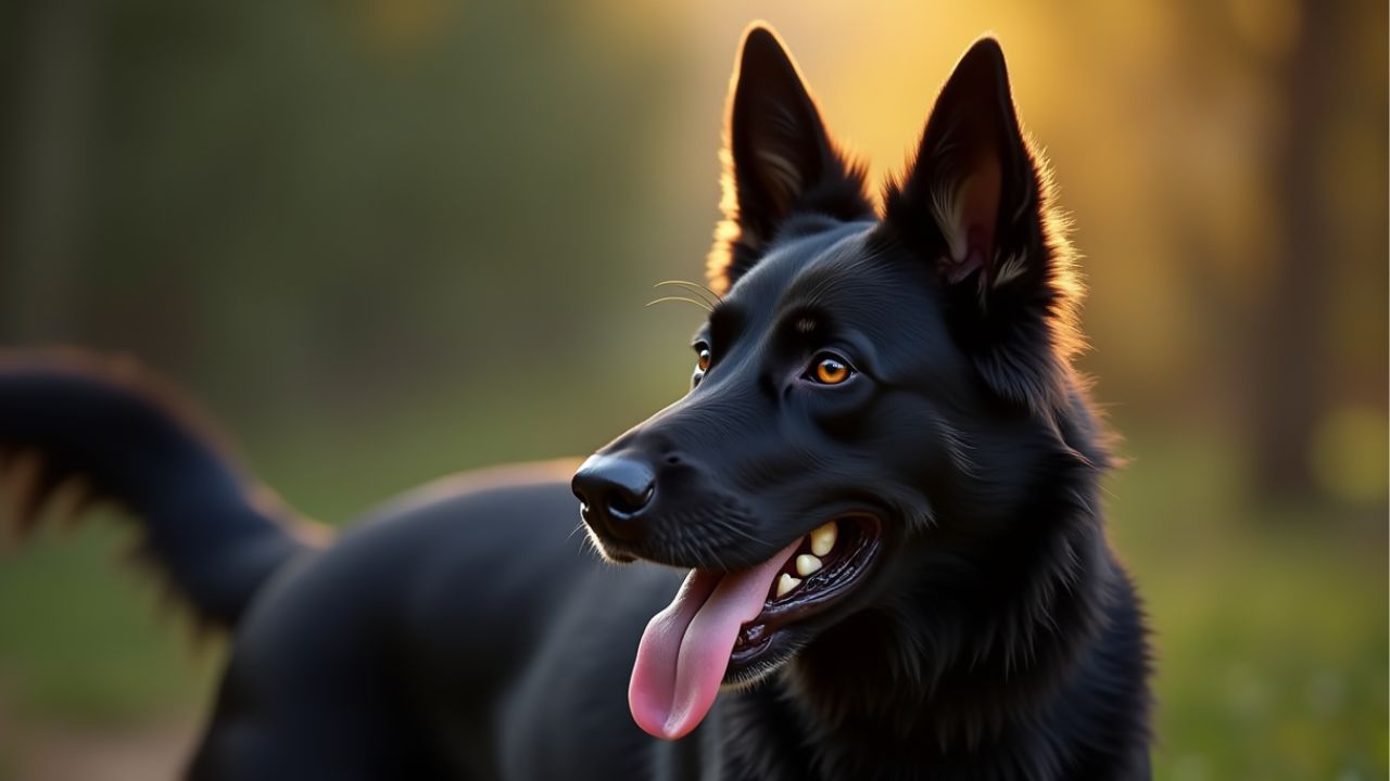 Seeing a Black Dog Spiritual Meaning